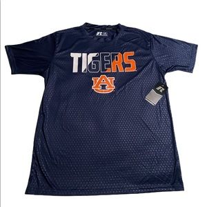 RUSSELL ATHLETIC AU AUBURN TIGERS PERFORMANCE SHIRT